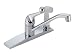 Delta 300-WF Classic Single-Handle Kitchen Faucet with Spray, Chrome