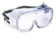Crews 2220 Safety Goggles, Perforated Clear Lens