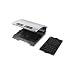 Kalorik CC-20575 700-Watt Combination Grill and Sandwich/Waffle Maker, Stainless Steel