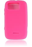 Silicone Premium Skin Cover Case for Motorola Citrus WX445 / Hot Pink