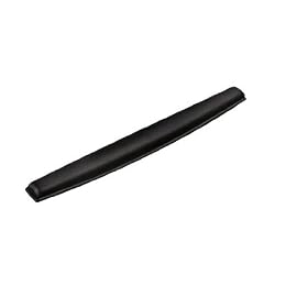 Fellowes Memory Foam Wrist Rest- Black (9178201)