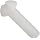 Nylon 6/6 Machine Screw, Round Head, Slotted Drive