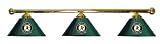 Oakland Athletics Pool Table Light - Brass Bar