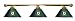 Oakland Athletics Pool Table Light - Brass Bar