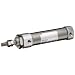 SMC CJ2 Series Stainless Steel Air Cylinder with Non-Rotating Rod, Compact, Double Acting, Basic Style Mounting, Not Switch Ready, Cushioned
