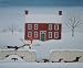 Christmas cards: Home with dachshund family / Lynch
