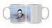 Woman enjoying the healing water of the blue lagoon, Reykjavik, Iceland, Polar Photo Mugs