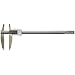 Mitutoyo ABSOLUTE 551 Series Digital Caliper, Stainless Steel, Inch/Metric, Nib Style Jaw, For Inside/Outside Measurements