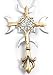 King Solomon Power of Second Sight Gothic Forbidden Pewter Goetia Cross Pendant Necklace