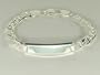 Sterling Silver Men's ID Bracelet