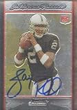 JaMarcus Russell, Oakland Raiders Autographed Card