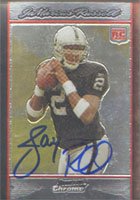 JaMarcus Russell, Oakland Raiders, 2007 Bowman Chrome Rookie Autographed Card