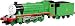 HO Henry the Green Engine w/Moving Eyes