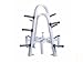 Commercial Olympic Plate Rack w/ Bar Holder