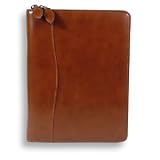 Day-Timer Desk 1 Western Coach Zippered Binder - Dark Tan