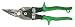 Wiss M2R MetalMaster 1-3/8-Inch Cut Capacity 9 3/4-Inch Straight and Right Cut Compound Action Snip
