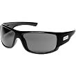 Suncloud Optics Impulse Injected Frames Polarized Sports Sunglasses w/ Free B&F Heart Sticker - Black/Gray