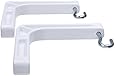 Da-Lite Screen No. 6 Wall Bracket White 6IN for Manual Screen Up To 75LB