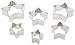 Ateco 6-Piece Graduated Star Cookie Cutter Set