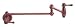 Danze D205557AC Opulence Single-Handle Pot Filler with Lever Handle, Antique Copper