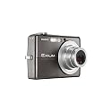 Casio EX-Z700GYDDB Gun Metal Digital Camera (7MP, 3 x Optical Zoom)  with FREE 512mb SD Card & Leather Case
