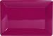 Kitchen & Housewares : Caspari Rectangular Lacquer Tray, Fuschia