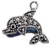 Dolphin Enameled Charm by Judith Jack