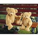 Plush Georgie Tan Bear 16"