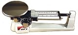 Ohaus 1650-00 Dial-o-Gram Mechanical Triple Beam Balance Scale with Stainless Steel Plate Weigh Pan, Capacity: 610 grams x 0.1 gram