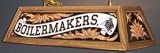 Purdue Wood Frame Billiards Pool Table Light