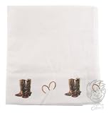 Rough Riders Cowboy Flat Twin Bedding Sheet