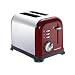 Morphy Richards 44327 Accents Toaster, 2 Slice, Burgundy Red