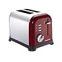 Morphy Richards 44327 Accents Toaster, 2 Slice, Burgundy Red