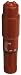 California Exotics Waterproof Mega-Mite Massager, Red
