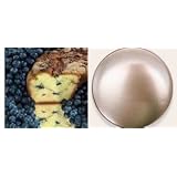 New England Blueberry 8" Coffee Cake Gold Gift Tin by 