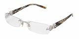 Dolce & Gabbana 1158b Silver / 'venetian' Pattern Frame Rimless Eyeglasses, 53mm