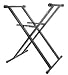 Odyssey LTBXS X-Stand: Double Braced Dj Coffin And Keyboard Stand