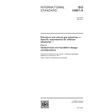 ISO 19901-4:2003, Petroleum and natural gas industries -- Specific requirements for offshore structures -- Part 4: Geotechnical and foundation design considerations