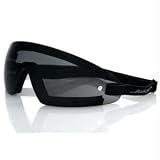 Bobster Eyewear WRAP GOGGLES SMOKE Goggles Wrap BLK Smoke Lens - BW201