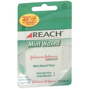 Image of Johnson & Johnson REACH FLOSS WAX MINT 55YD
