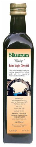 Ruby Extra Virgin Olive Oil From Sicily by Messina Olive Tree