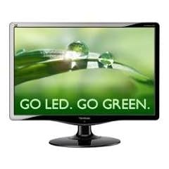 VIEWSONIC VA1931wa-LED 48,2cm 19Zoll TFT analog LED Backlight 16:9 5ms 1366x768 10.000.000:1 DCR 250cd/m� TCO5.0 H170 V160