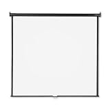 Wall/Ceiling Projection Screen, 70"x70", White Screen