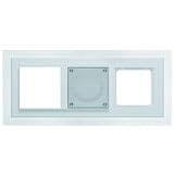 Honeywell D 20.673.022 W MP3 LED-Leuchtrahmen, 3-fach, wei&szlig;es Licht