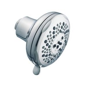 Moen 21555 Chrome Five Function Wallmount Showerhead 21555