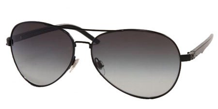 Ralph Lauren 7002 Black Metal Sunglasses