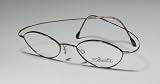 CLEARANCE: Authentic brand: Silhouette style: 6540 size: 46-20-145 color: Ruthenium/Gray material: Titanium type: Eyeglasses/Glasses/Frames (Mens/Womens/Unisex) - Authentic & Allergy Free - Rxable RX ready prescription vision care