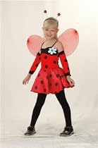 Value Costume: Girls Lady Bug (Medium 6-9 Yrs)