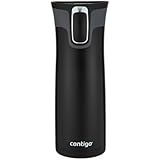 Contigo Autoseal West Loop Stainless Steel Vacuum Insulated Travel Mug, 24 oz, Matte Black