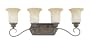 Thomas Lighting M1504-23 Regency Four-Light 28-Inch W by 11-Inch H Bath Light, Colonial Bronze